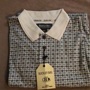 New Buckle Bay polo short sleeve medium